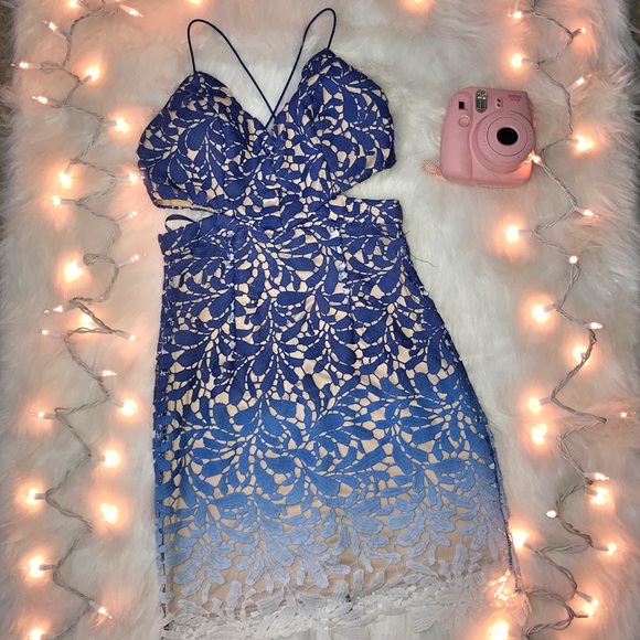 - Dresses & Skirts - Blue Dress